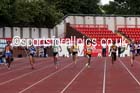 Junior girls 100 metres, 2015 English Schools Track and Field Champs., Gateshead Stadium. Photo: David T. Hewitson/Sports for All Pics